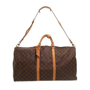 Louis Vuitton Monogram Keepall Bandouliere Travel Boston Bag
